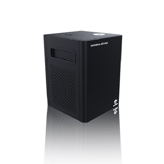 SHOWVEN Sparkular Mini Машина Холодных Искр ,Мощность 400Вт (1,9А) Максимальное время непрерывной работы без паузы (остановки) - 4мин. Сеть - 220В Высота искр 1-4,5м Возможность изменение высоты и интенсивности искр. Температура эксплуатации от -10*C до +