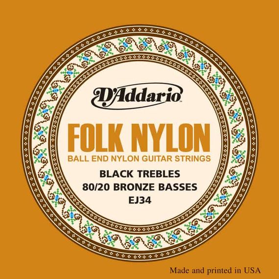 D'ADDARIO EJ34 Folk Nylon