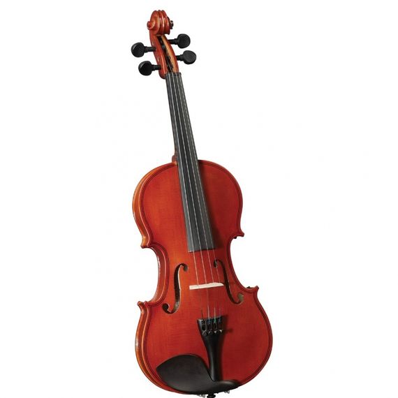 CREMONA HV-100 Скрипка 1/16 Novice Violin Outfit в комплекте скрипка c футляром, смычком и канифолью,
