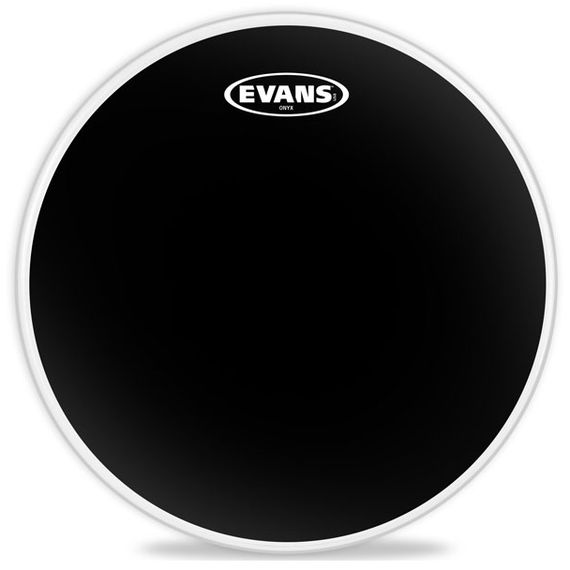 EVANS B10ONX2 Onyx Пластик для малого, тимбалес и том барабанов 10"