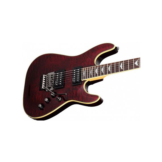 SCHECTER OMEN EXTREME-6 BCH Гитара электрическая, 6 струн, корпус махагони w/Quilted Maple, гриф кле, изображение 2