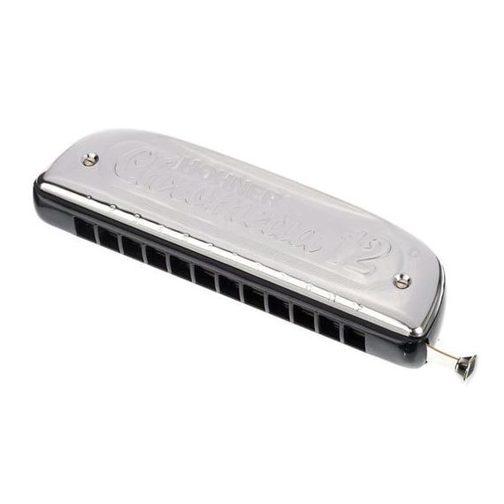 HOHNER Chrometta 12 255/48 C (M25501) Губная гармоника Chromatic, 12 отв., 48 яз.