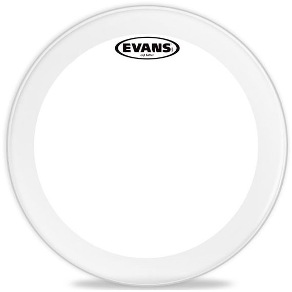 EVANS BD22GB4 EQ4 Bass Пластик барабанный басовый 22"однослойный