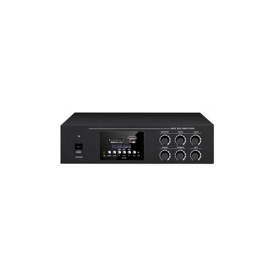 XLINE T-80 Радиоузел с поддержкой USB и SD карт; цифровой FM тюнер; выходная мощность: 80 Вт; частот