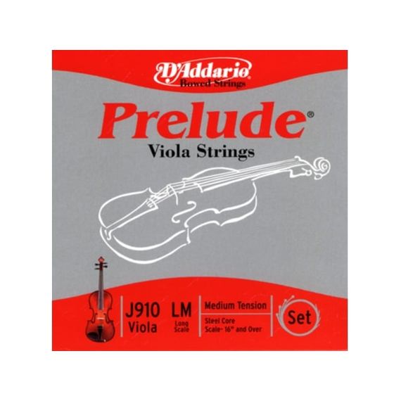 D'ADDARIO J910 Набор 4 струн для альта металл