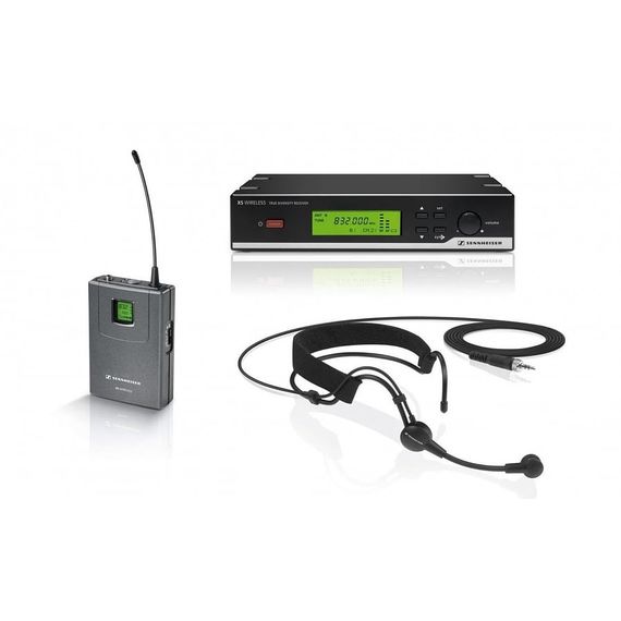 SENNHEISER XSW 52-E Радиосистема серии XS Wireless, приёмник EM 10, миниатюрный передатчик SK 20, го