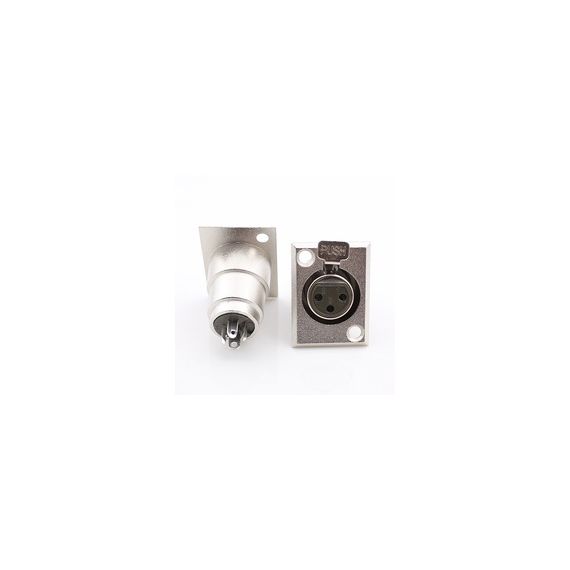 INLINE PA1047 Разъем XLR-F 3-контактный, панельный