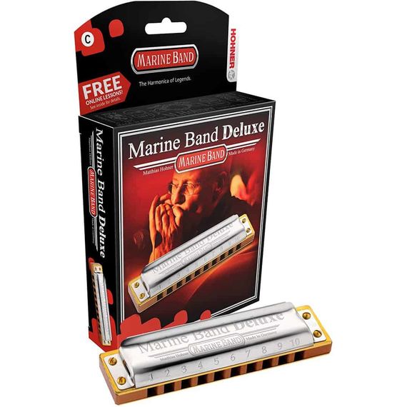 HOHNER M200501 Marine Band Deluxe C-major Губная гармошка  Hohner.