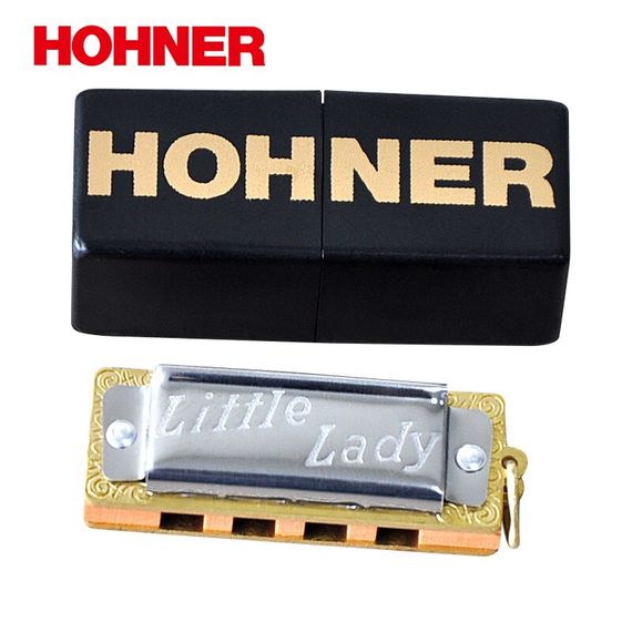 HOHNER M39000 Little Lady Губная гармошка C-major миниатюрная в пластиковом футляре Hohner