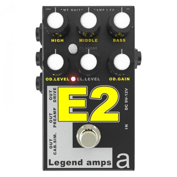 AMT Electronics E-2 Legend amps Guitar preamp (ENGL Emulates 2)ДВУХКАНАЛЬНЫЙ ГИТАРНЫЙ ПРЕДУСИЛИТЕЛЬ