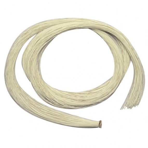 STOREMUSIC SMB-23/WH Волос конский отборный для смычка 4/4-1/8, белый, длина - 80 см, фасовка - доза для одного смычка