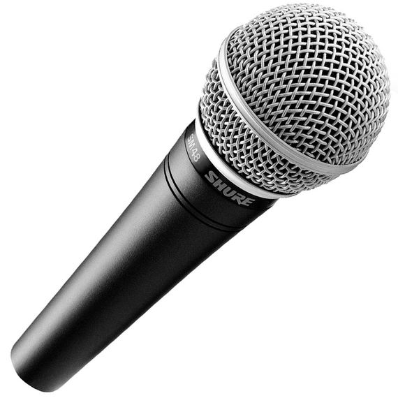 SHURE SM48-LC динамический кардиоидный вокальный микрофон, изображение 3