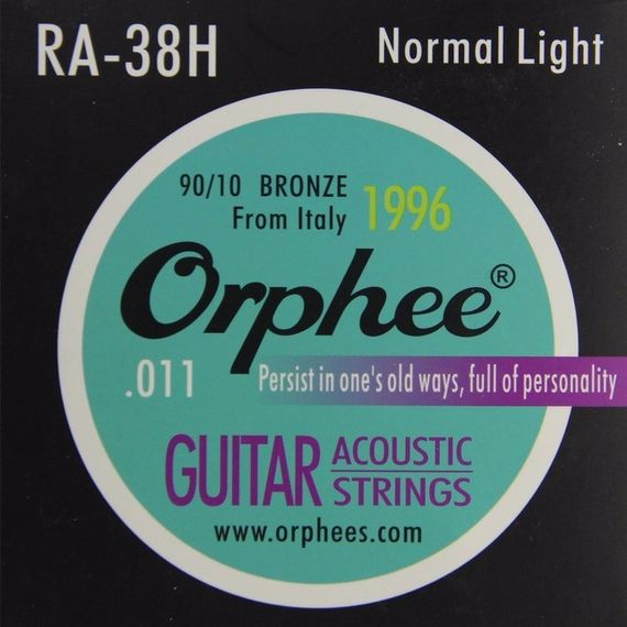ORPHEE RA-38H Струны для акустической  гитары,  11-52