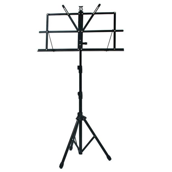 SM MS-4 Пюпитр складной (усиленный), H=64-136см, чехол, цв. черный