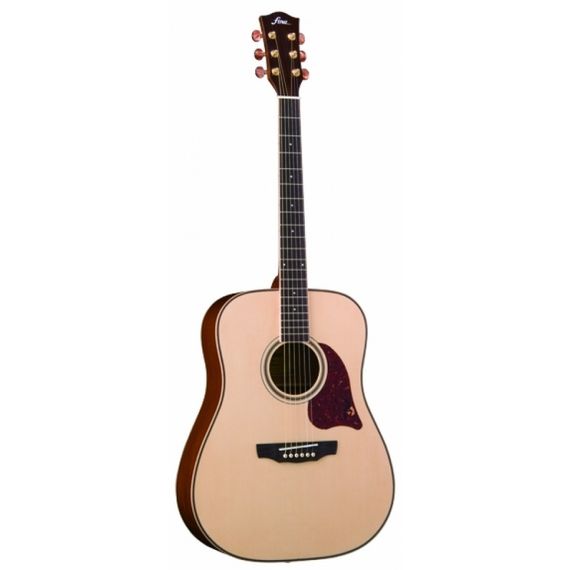 FINA GUITARS FD-802 Гитара акустическая "Dreadnought", в/дека - ель, н/дека и обечайки - красное дер