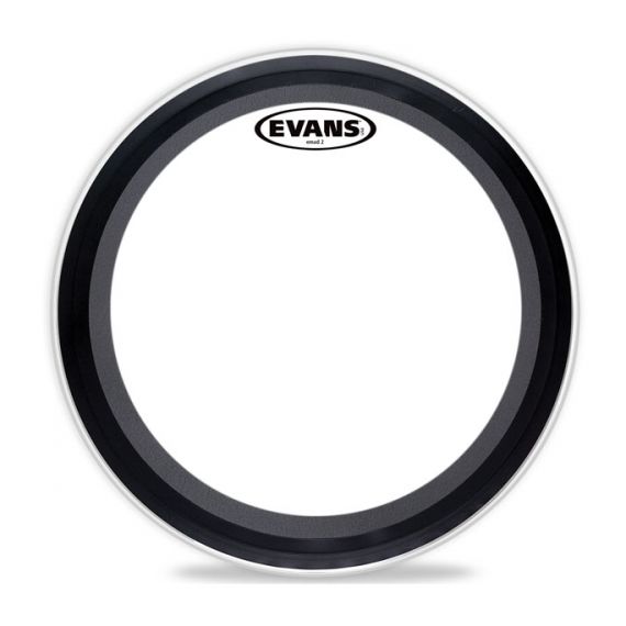 EVANS BD22EMAD2 Пластик для бас барабана 22" прозрачный двойной BD22EMAD2