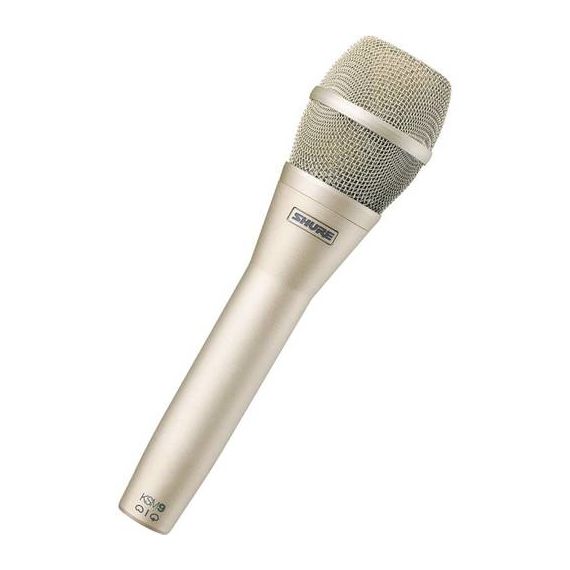 SHURE KSM9/SL Микрофон конденсаторный вокальный (цвет "шампань")