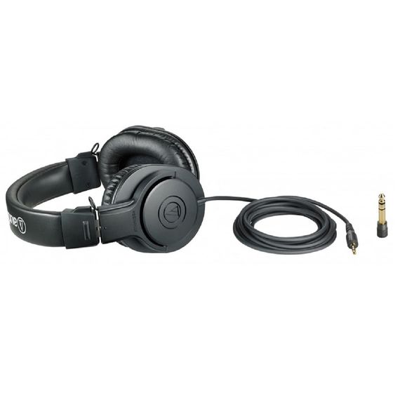 AUDIO-TECHNICA ATH-M20X Закрытые мониторные наушники, 15-20000 Гц, 47 Ом, изображение 2
