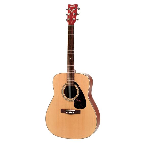 YAMAHA F370 Акустическая гитара, верхняя дека ель, корпус нато, гриф нато, накладка на гриф палисандр, цвет натуральный
