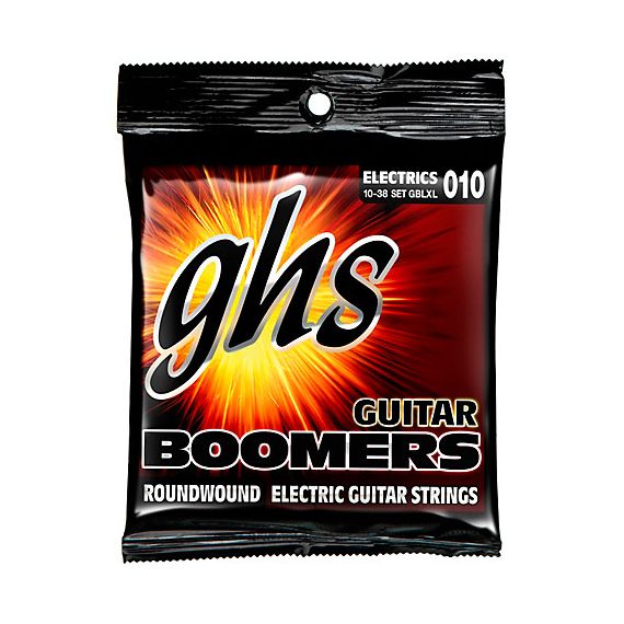 GHS GBLXL струны для эл. гит.-никелир.сталь, кругл.обмотка; (10-11-16-26-36-46); Boomers