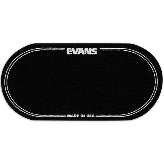 EVANS EQPB2 EQ Наклейка (черная) на рабочий двойной пластик бас-барабана для педалей Evans EQ Double