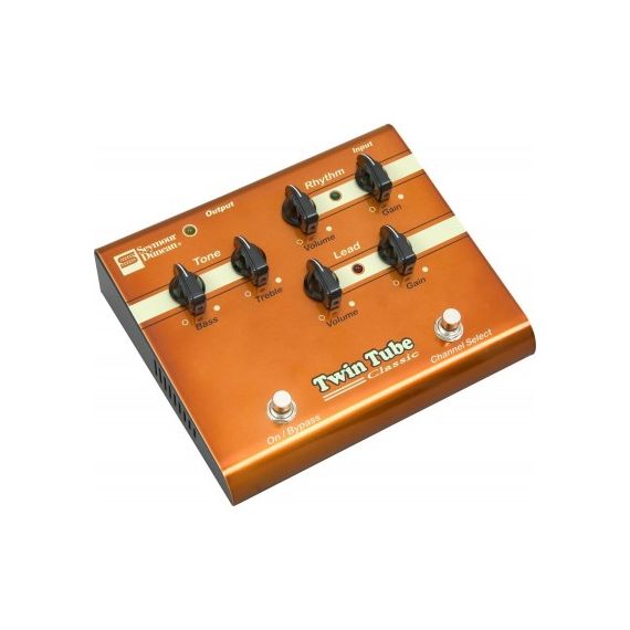 SEYMOUR DUNCAN SFX-03 Twin Tube Classic Pedal Напольный ламповый предусилитель, 2 канала,
