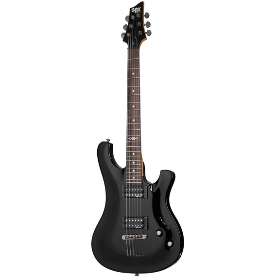 SCHECTER SGR 006 BLK Гитара электрическая, 6 струн, корпус липа, гриф клен, лады 22 Medium