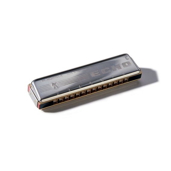 HOHNER M220901 Echo Tremolo C губная гармоника тремоло, тональность C, 28 латунных язычков, кленовы
