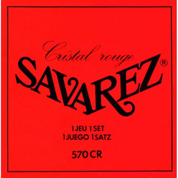 SAVAREZ 570 CR  CRISTAL ROUGE Струны д/классических гитар (28-32-40-30-34-42) нормального натяжения.