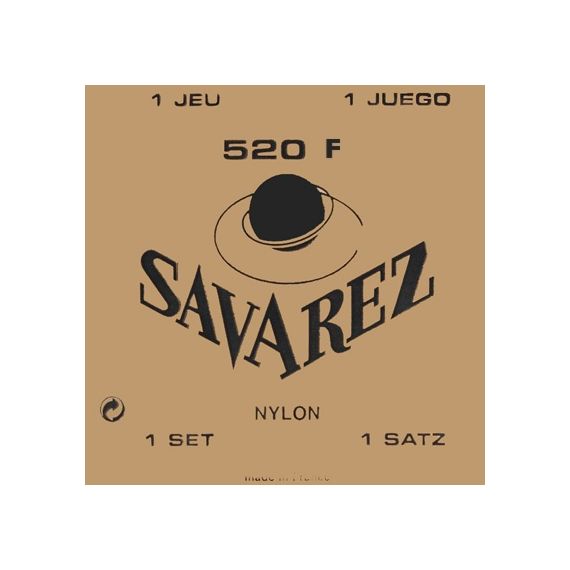 SAVAREZ 520 F Nylon Normal Tension Комплект струн для классической гитары (28-32-40-29-34-42)