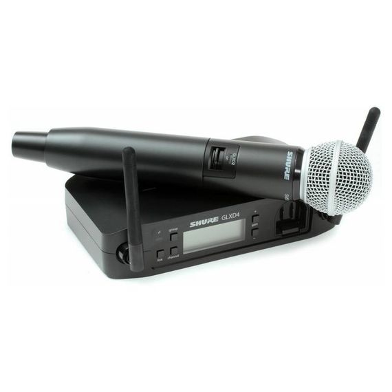 SHURE GLXD24E/SM58 Z2 2.4 GHz цифровая вокальная радиосистема с ручным передатчиком SM58