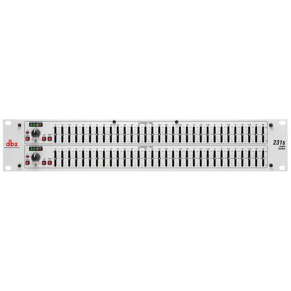 DBX 231SV  2-канальный 1/3 октавный графический эквалайзер
