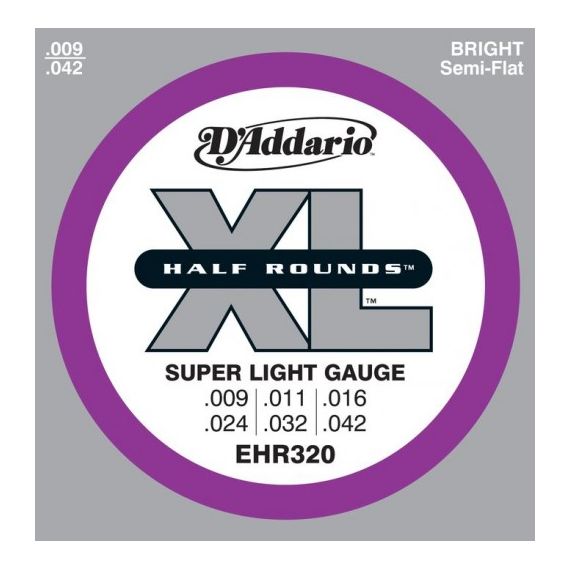 D'ADDARIO EHR320 Набор 6 струн для гитары сталь нерж. 009-042, изображение 4