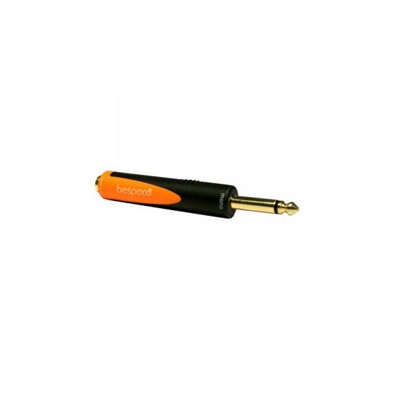 BESPECO SLAD145 Переходник 6.3mm mono jack M / 6.3mm stereo jack F