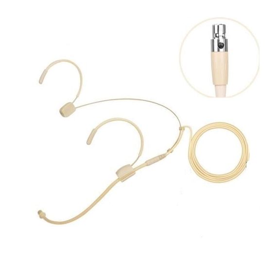 STOREMUSIC KIMAFUN Микрофон петличный, миниатюрный, 60-15000Гц, цвет: бежевый