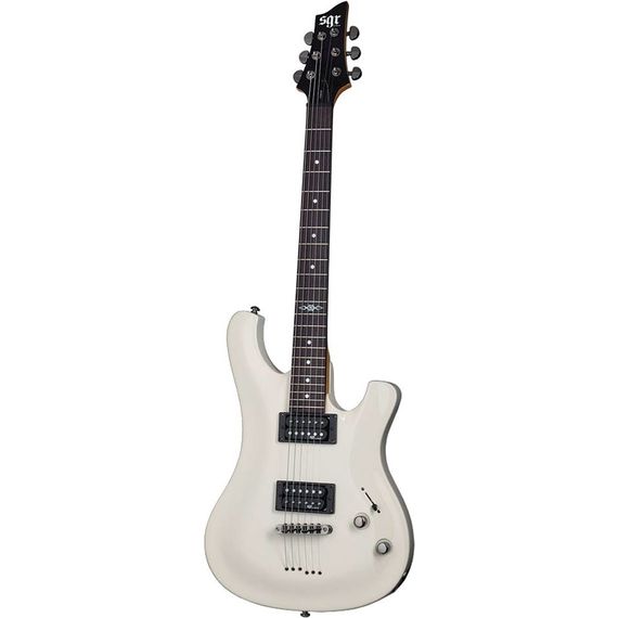 SCHECTER SGR 006 WHT Гитара электрическая, 6 струн, корпус липа, гриф клен, лады 22 Medium, мензура