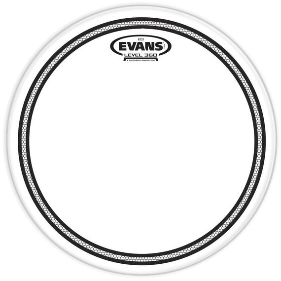 EVANS TT16EC2S EC2 Clear Пластик для том барабана 16" прозрачный контроль-кольцо