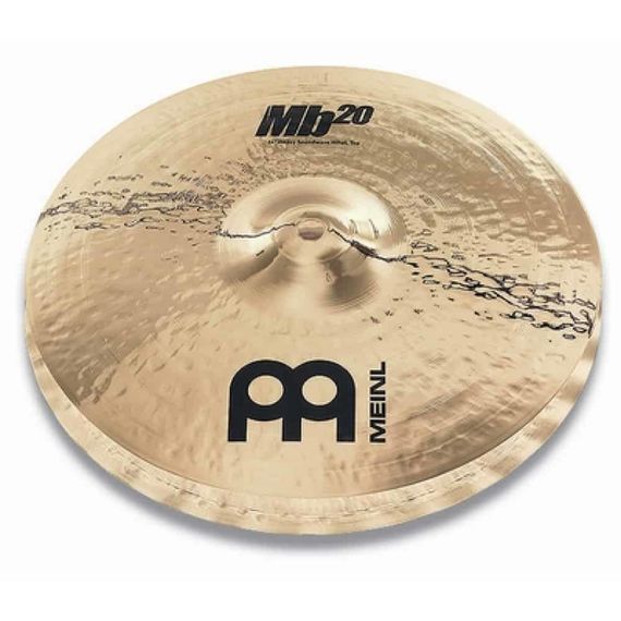 MEINL MB20-14HSW-B Тарелки (пара) 14" Heavy Soundwave Hihat, серия MB20