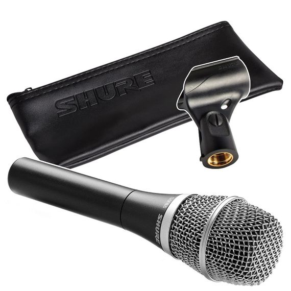 SHURE SM86 Конденсаторный кардиоидный вокальный микрофон без кабеля