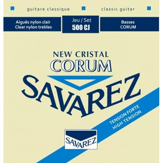 SAVAREZ 500 CJ (30-34-41-29-34-44)  NEW CRISTAL CORUM Струны д/классических гитар NEW CRISTAL CORUM