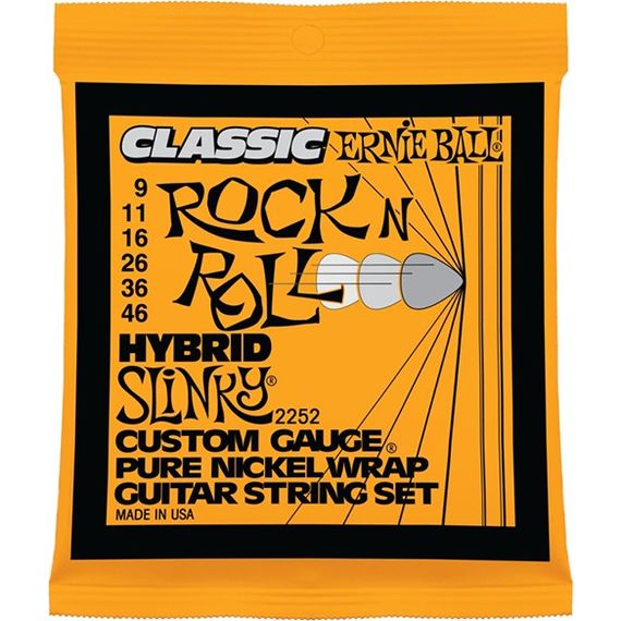 ERNIE BALL 2252 струны эл гит никель