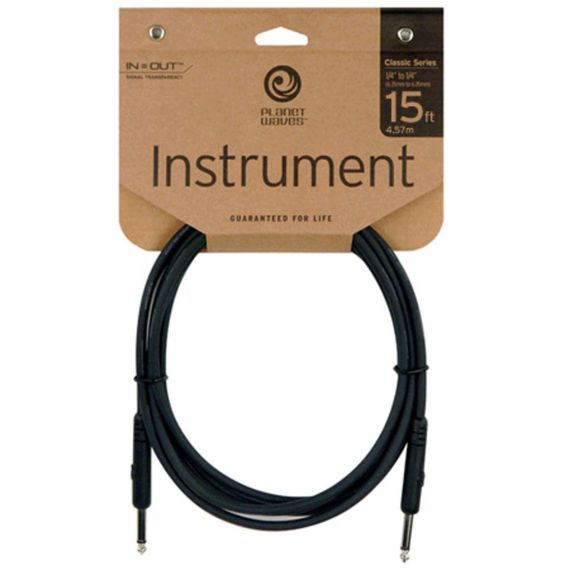 PLANET WAVES PW-CGT-15  Кабель инструментальный одножильный 4,5м