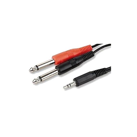 BESPECO RCX100 Инструментальный кабель стерео mini-Jack 3,5 - два моно Jack