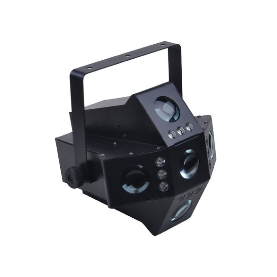 LED STAR Circus II Эффект светодиодный и стробоскоп в одном корпусе. Светодиоды: 20х3Вт RGBW, 12х1Вт