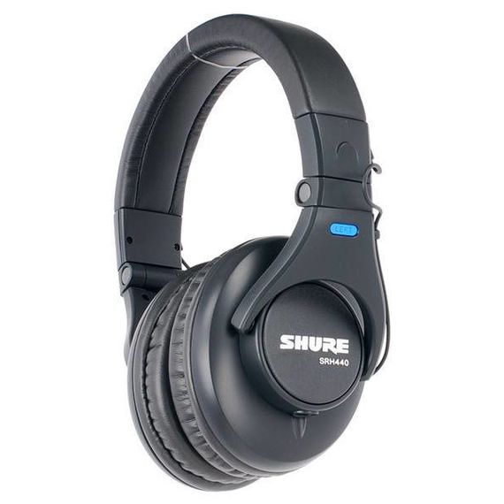 SHURE SRH440 профессиональные студийные наушники закрытого типа, складные, чехол для переноски в ком