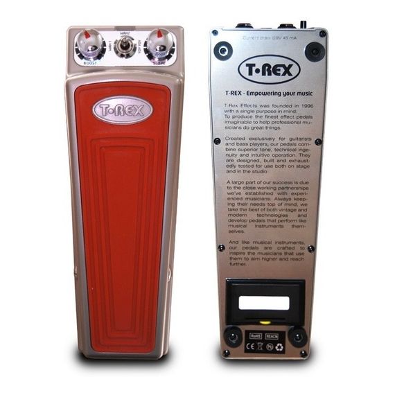 T-REX Gull Wah Педаль эффектов для гитары. Эффект: Wah-Wah/Yoy-Yoy. Регуляторы: Pedal, Mode, Slope,, изображение 2