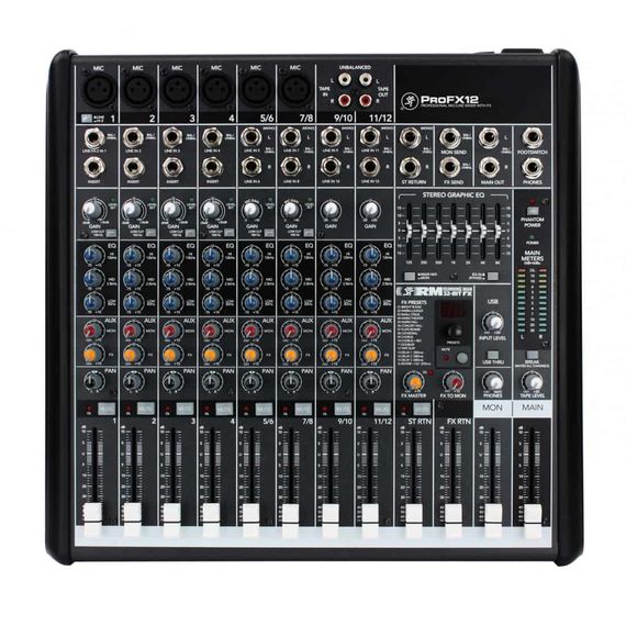 MACKIE  ProFX12 12-канальный микшер