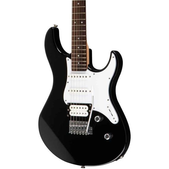 YAMAHA PACIFICA 112J BLACK Гитара электрическая, корпус ольха, гриф клен, накладка на гриф палисандр, 22 лада,