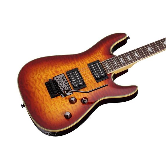 SCHECTER OMEN EXTREME-6 VSB Гитара электрическая, 6 струн, кропус махагони w/Quilted Maple, гриф кле, изображение 2
