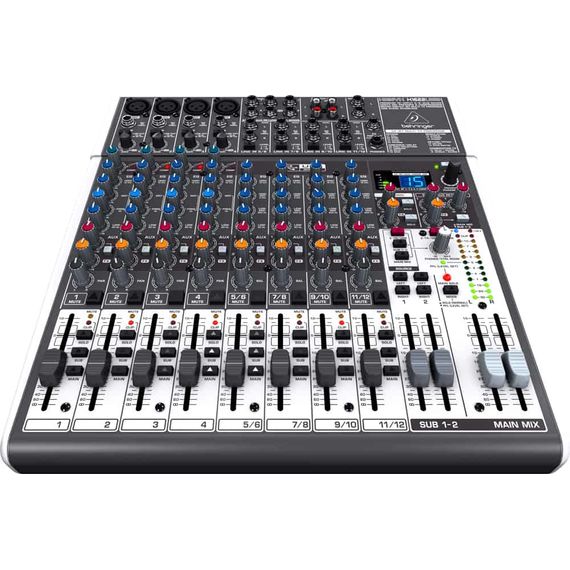 BEHRINGER XENYX X1622USB-EU Микшерный пульт компактный малошумящий, 4 моновхода, 4 стереовхода